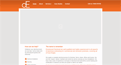 Desktop Screenshot of drummondelec.co.uk